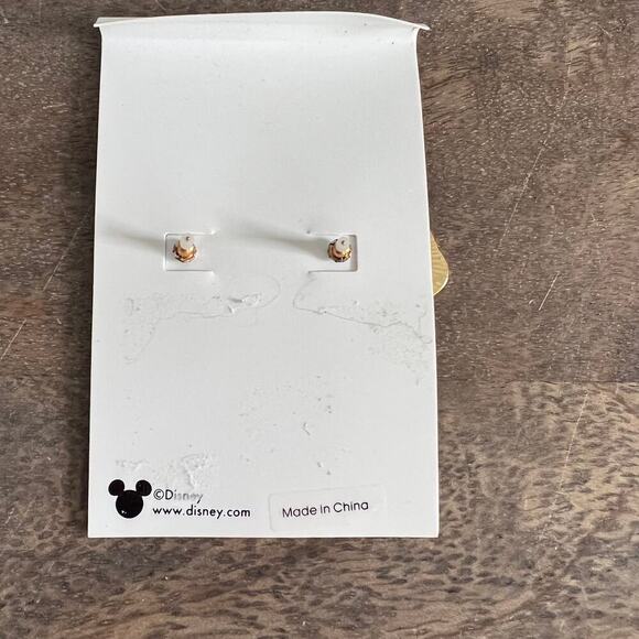 New Disney x Baublebar Minnie Mouse Cat Ear Enamel Post Earrings - Picture 3 of 4
